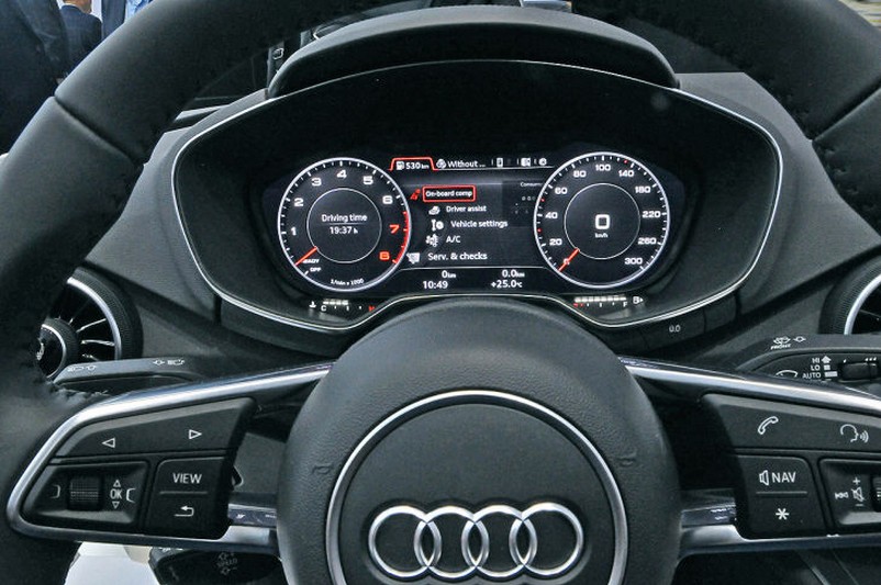 Kokpit nowego Audi TT