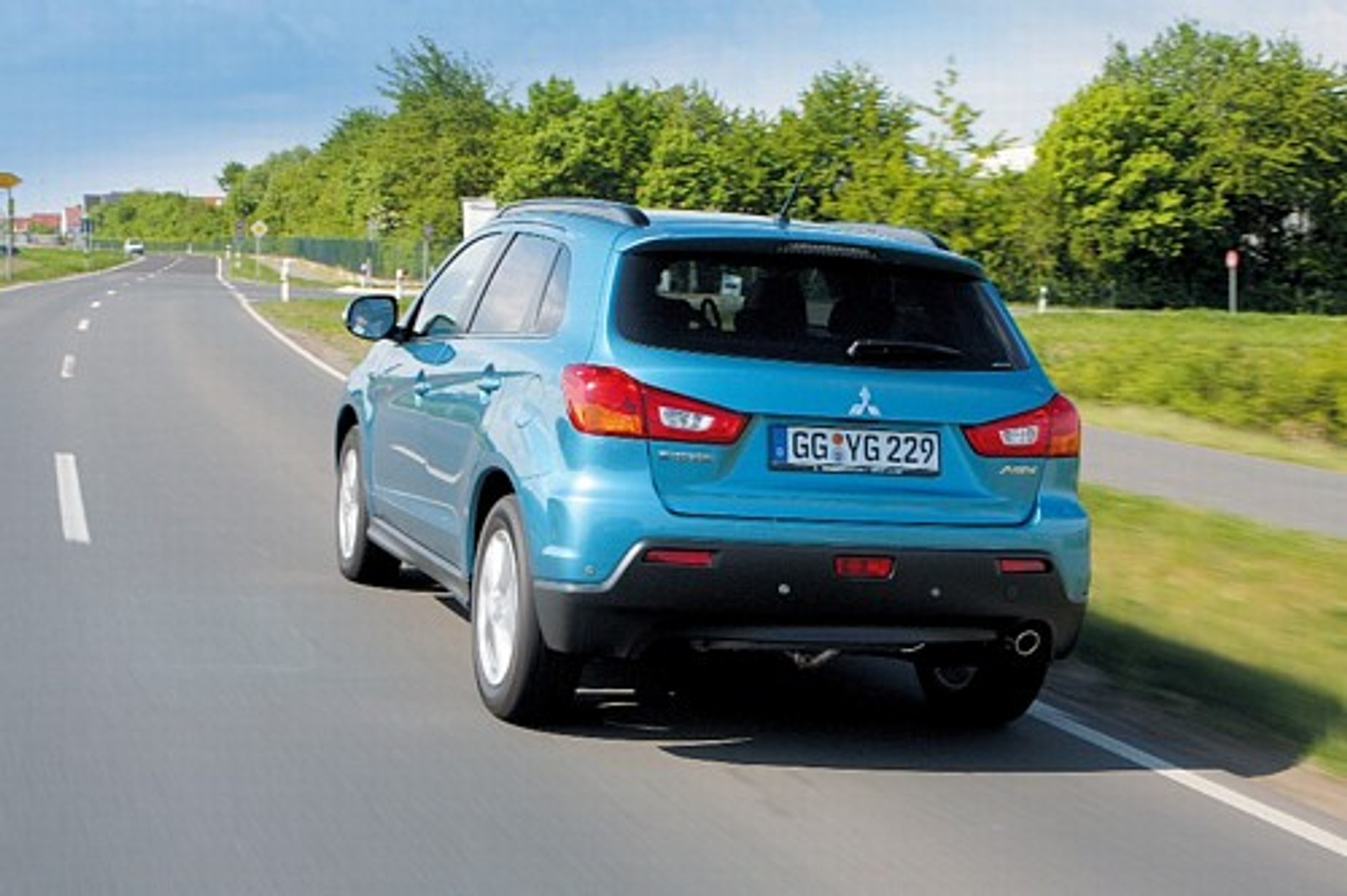 Mitsubishi ASX - Mniejszy "misiek"