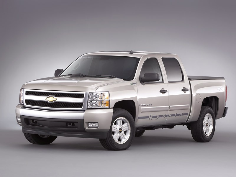 LA Auto Show 2007: Chevrolet Silverado Hybrid: SUV-em w mieście za 11 l/100 km