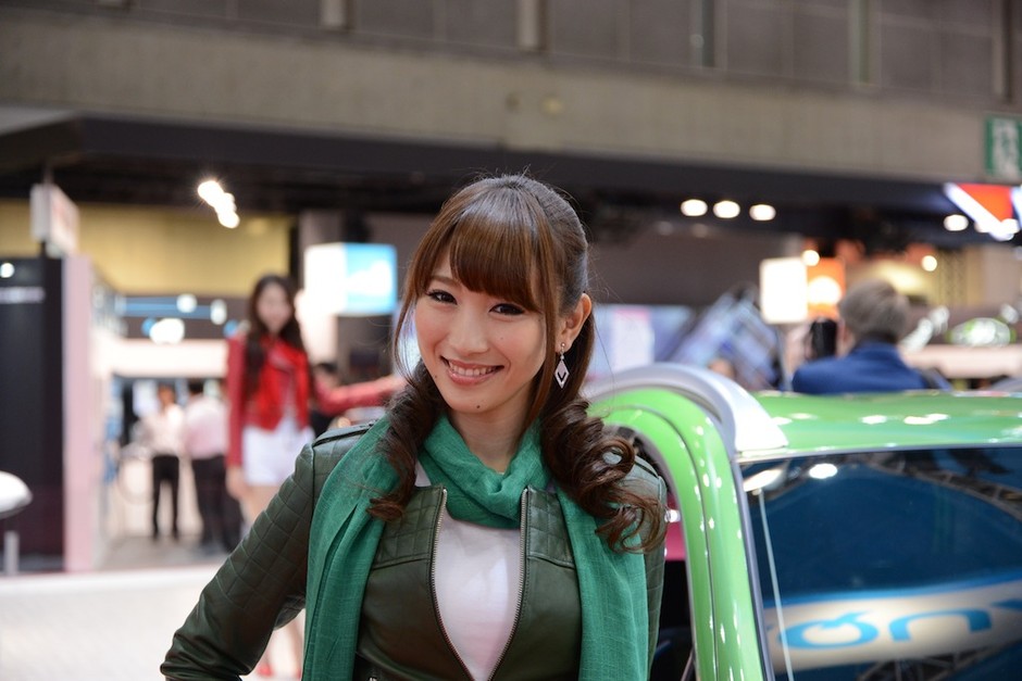 20 najpiękniejszych dziewczyn Tokyo Motor Show 2013