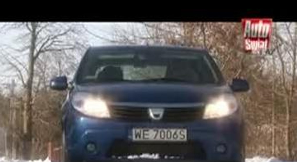 Dacia Sandero 1.5 DCi - Zima jej nie straszna