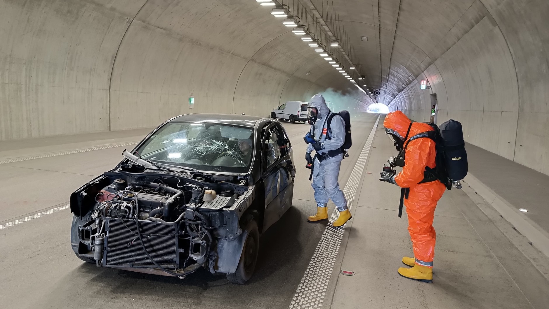 Ćwiczenia służb ratowniczych TUNEL 2025 -10.04.2025
