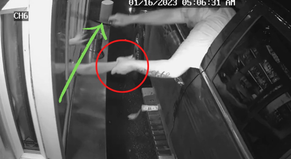 Baristka nie spodziewała się takiego ataku