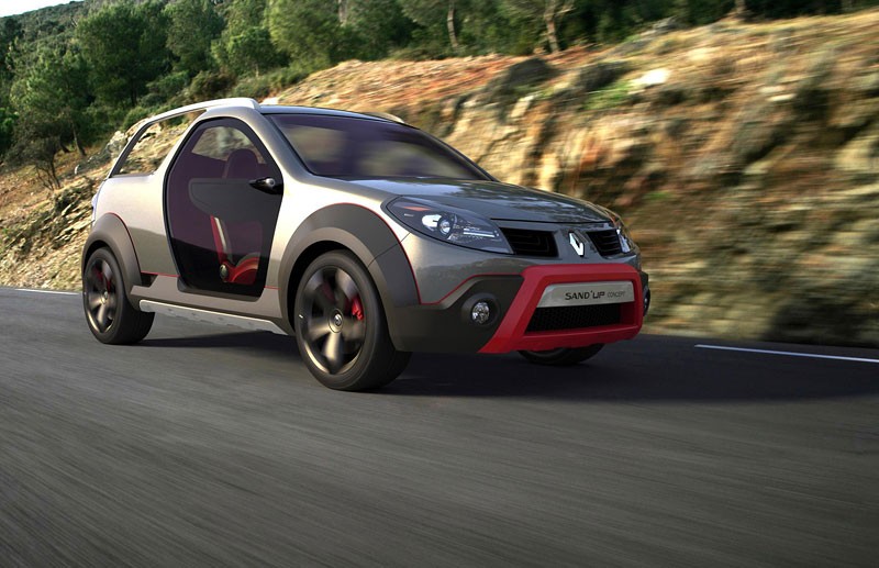 Renault Sand’Up: brazylijski koncept coupé-pickup na bazie Dacii Sandero