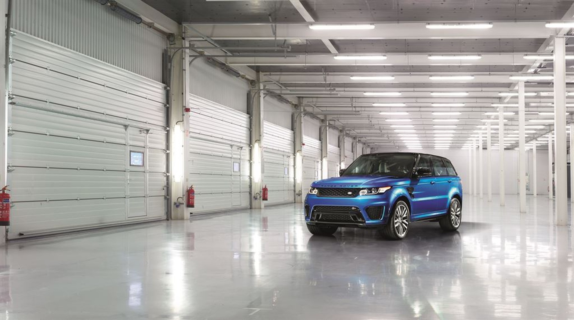 Range Rover Sport SVR jak rakieta