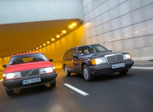 Szwedzka stal kontra niemiecka technika: Volvo 740 kombi kontra Mercedes S124