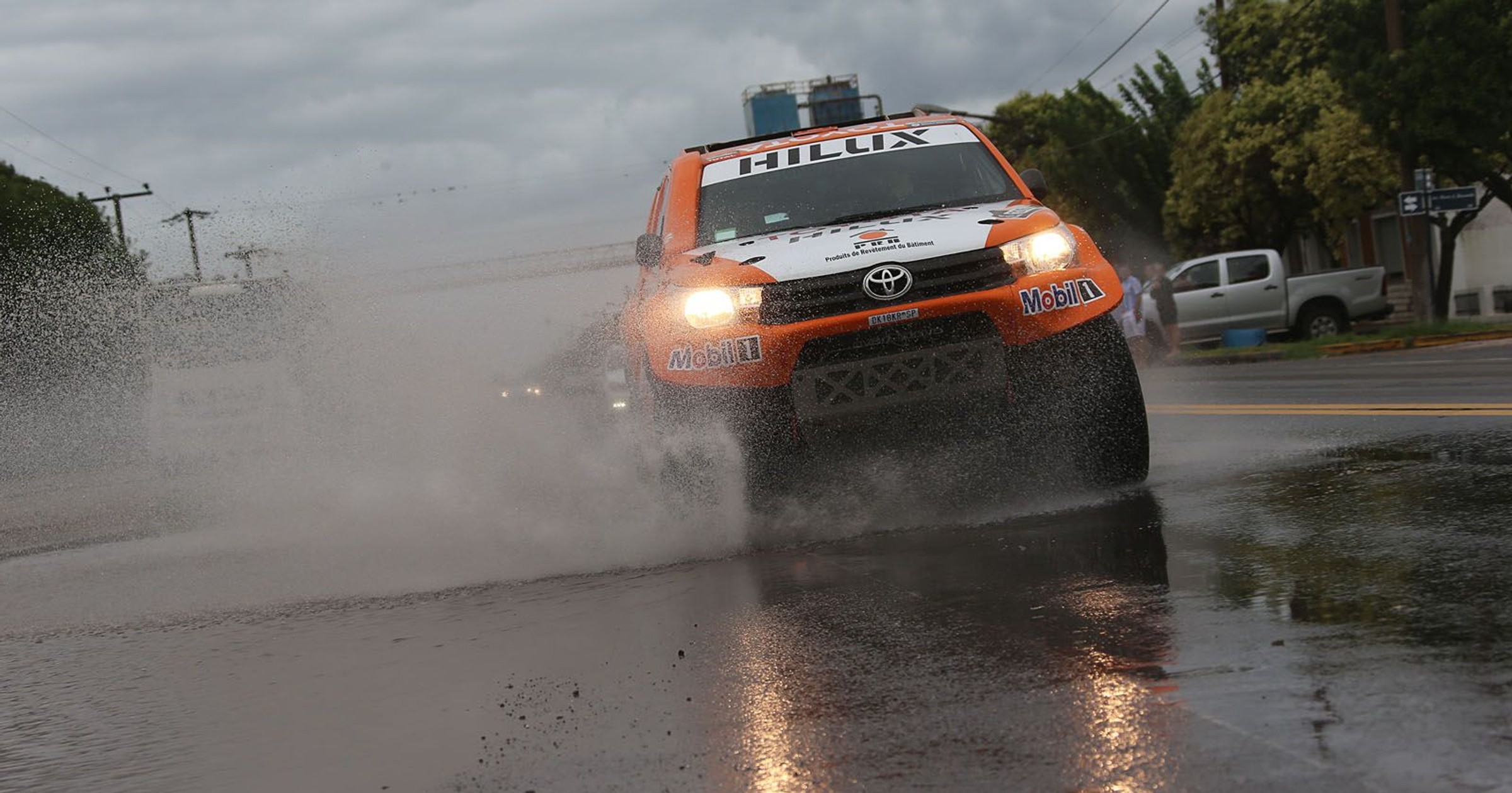 Ulewa w Rajdzie Dakar 2016