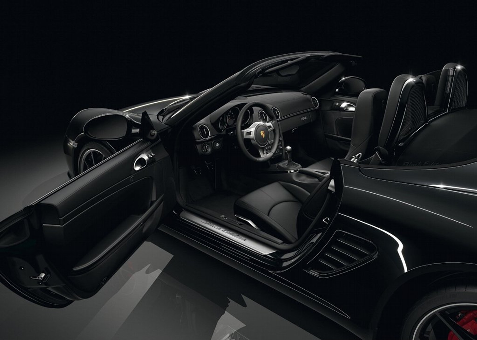 Porsche Boxster S Black Edition – Czarny charakter