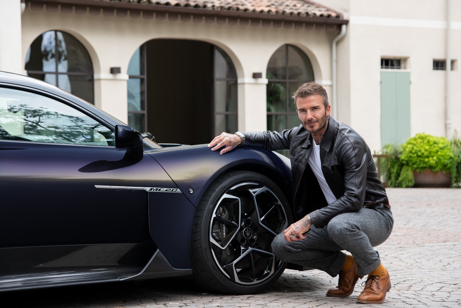 Maserati Fuoriserie Essentials David Beckham z MC20