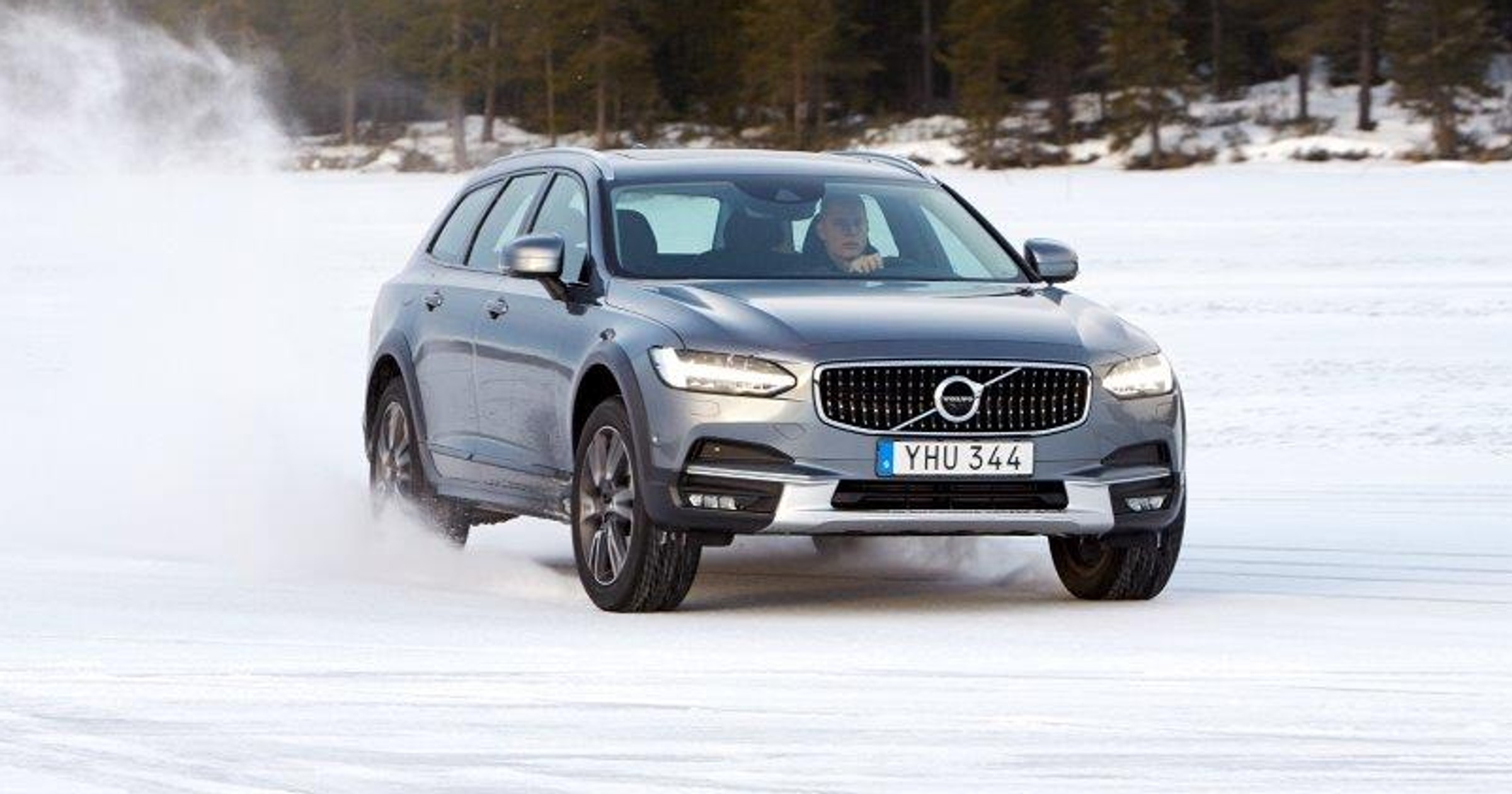 Volvo V90 Cross Country – idealne na lód