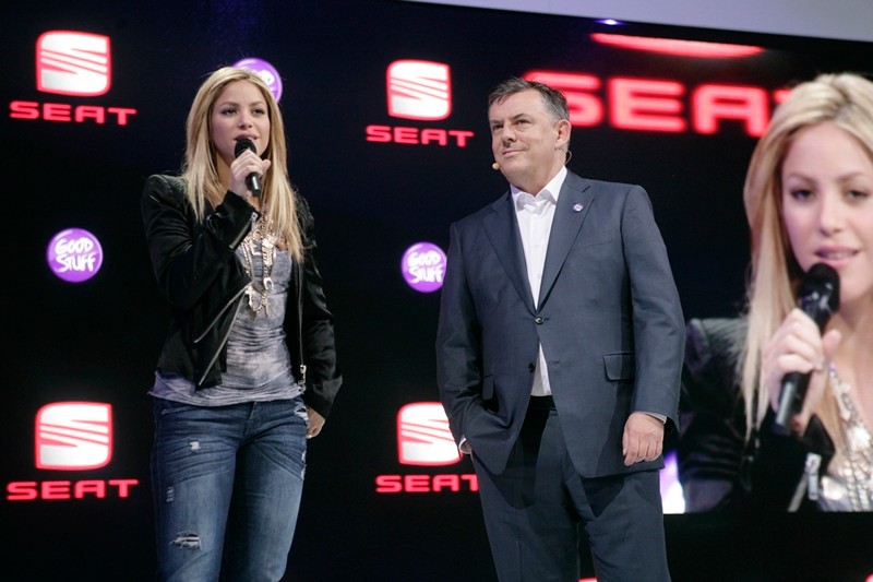 Shakira i Justin Timberlake gwiazdami salonu w Genewie