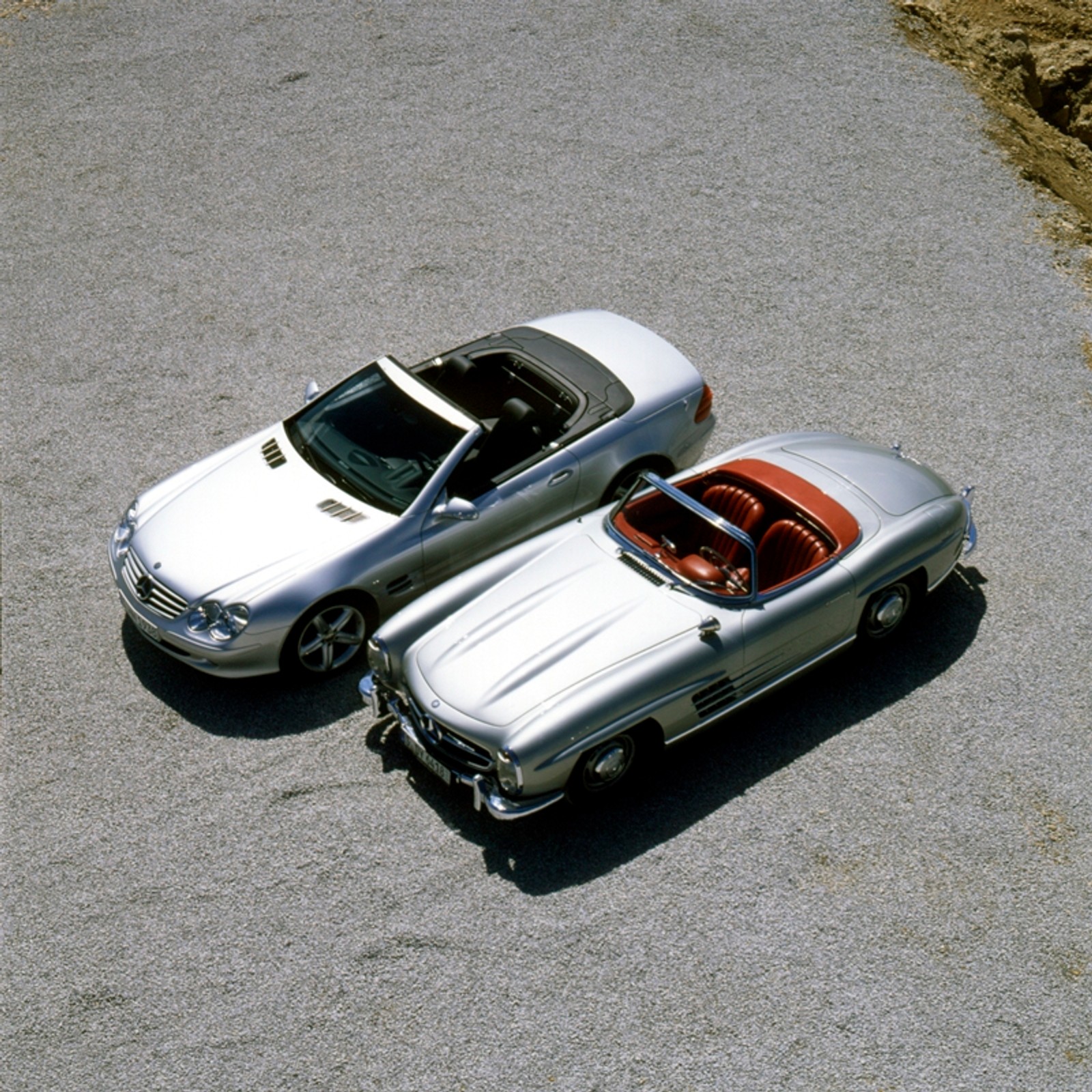 Mercedes 300SL na zdjęciach