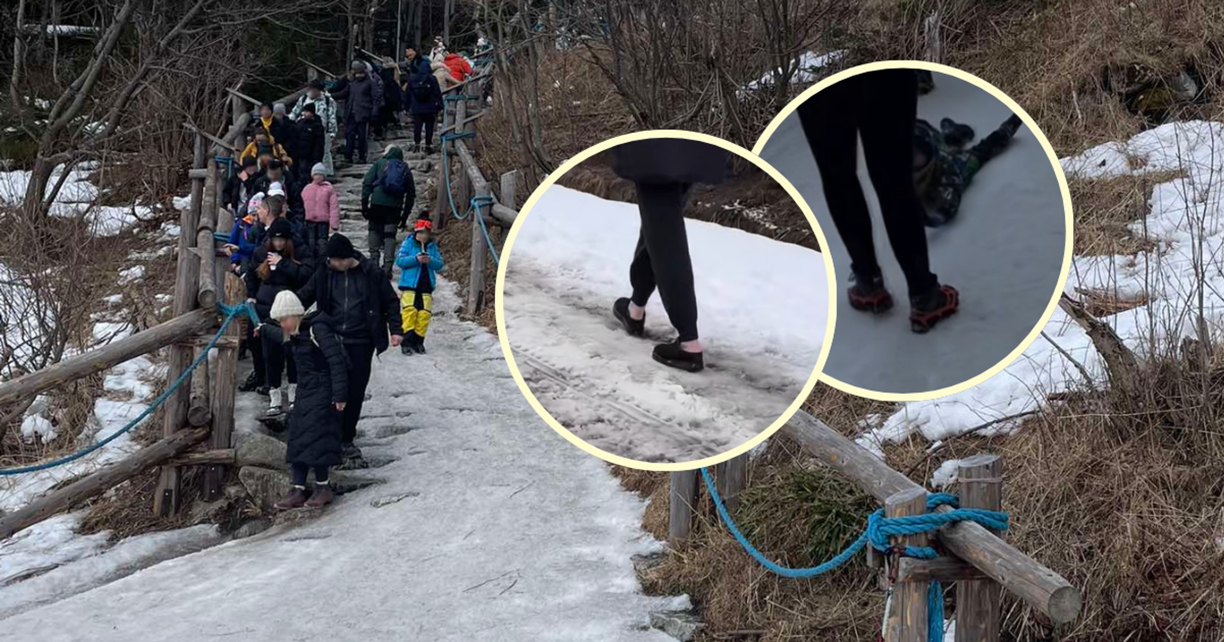 Pokazali nagranie ze szlaku na Morskie Oko