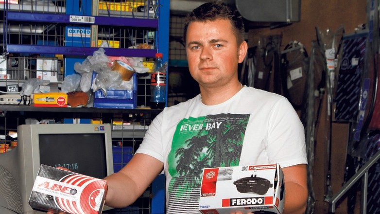 Tanie części - krótka jazda