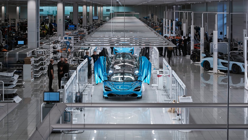 McLaren - produkcja