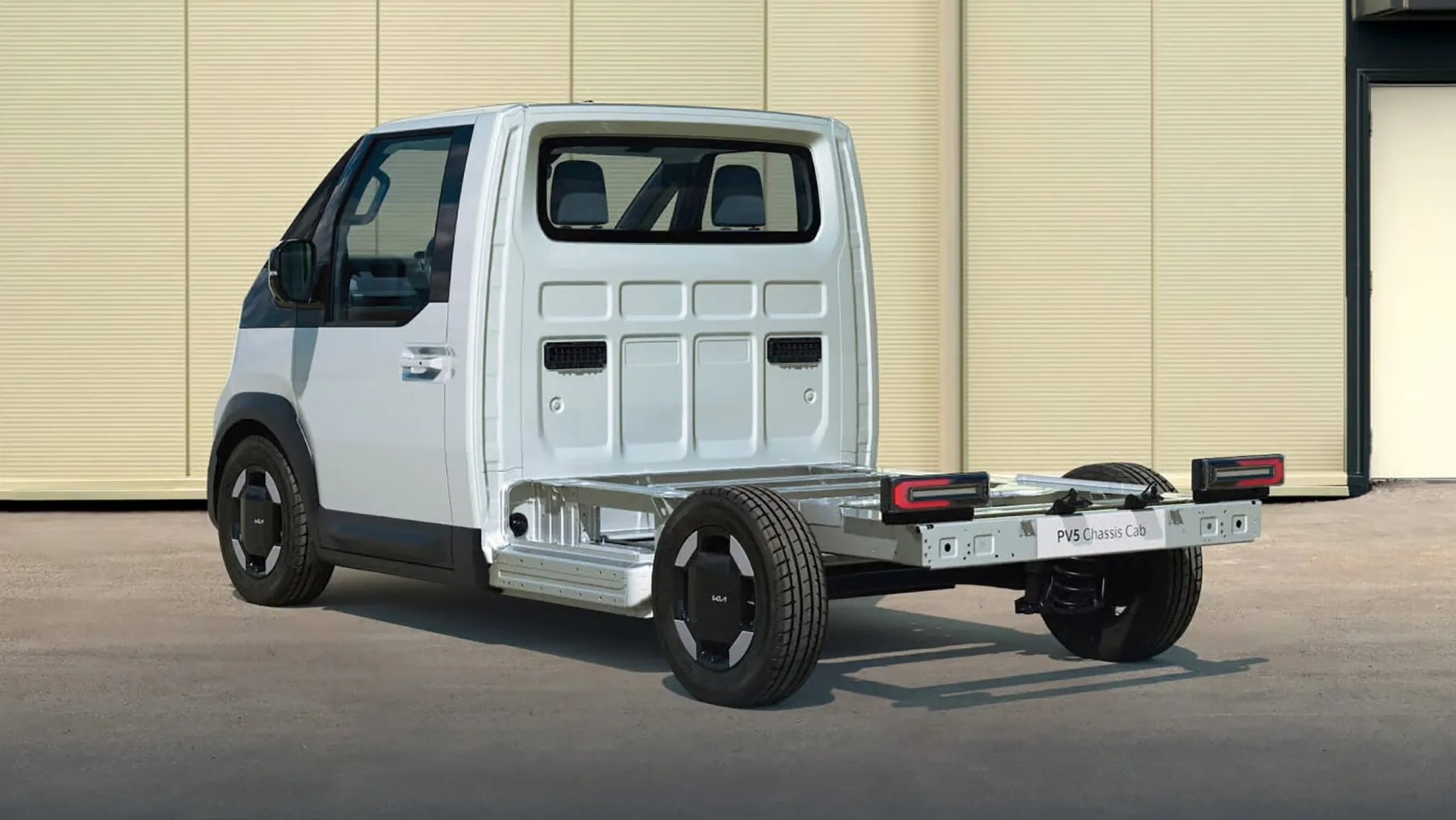 Kia PV5 w wersji do zabudowy (podwozie)