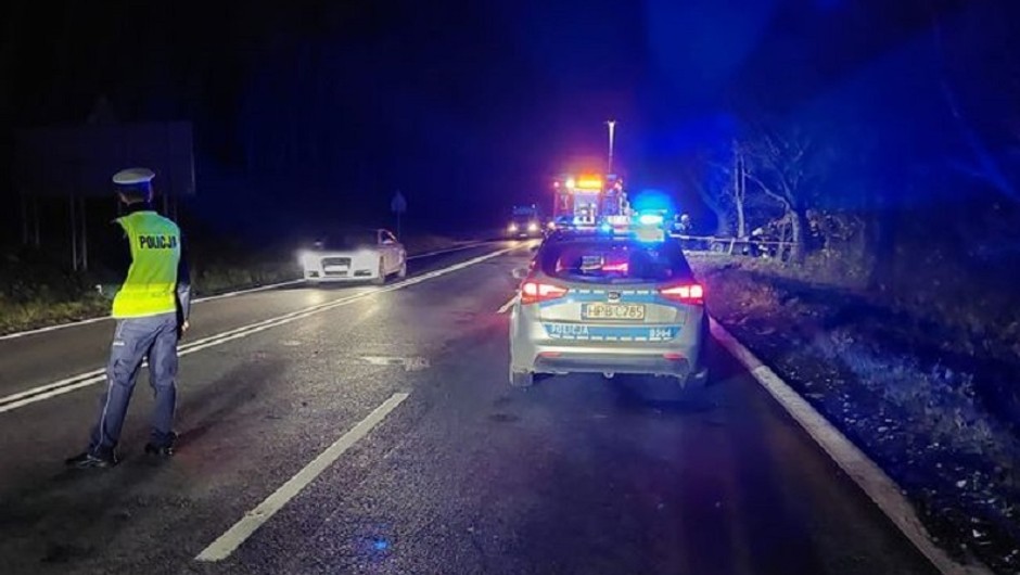 Tragiczny wypadek na drodze krajowej nr 8
