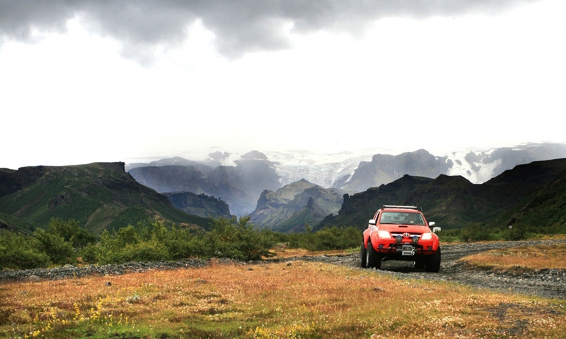 Toyota dowiezie cię na lodowiec