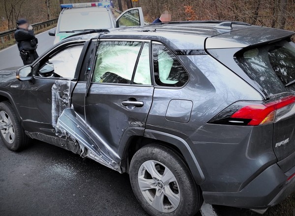 Pościg za Toyotą. Na granicy Polski i Niemiec rozegrała się scena jak z filmu akcji