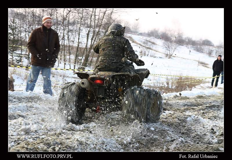 III Zimowa Integracja 4x4 Kryspinów 2009 - motocykle i quady (fotogaleria 1.)