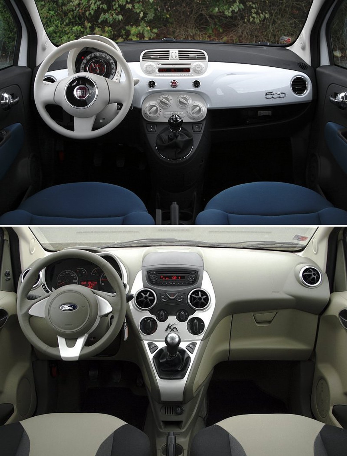 Test: Fiat 500 1,2 (51 kW) vs. Ford Ka 1,2 (51 kW) – Malá piva