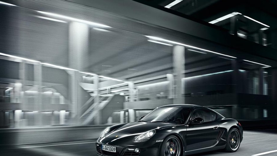 Porsche Cayman S Czarna Mamba