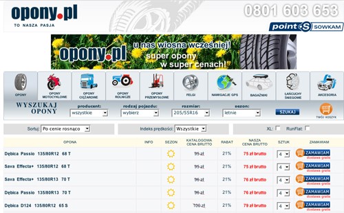 Gdzie kupić tanie opony?