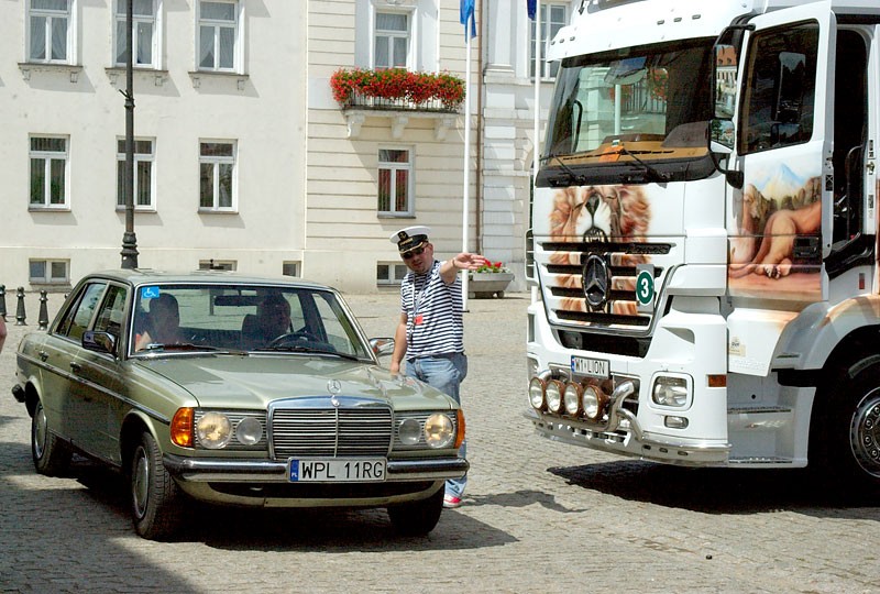 Mercedesy w Płocku - to był bardzo udany zlot!