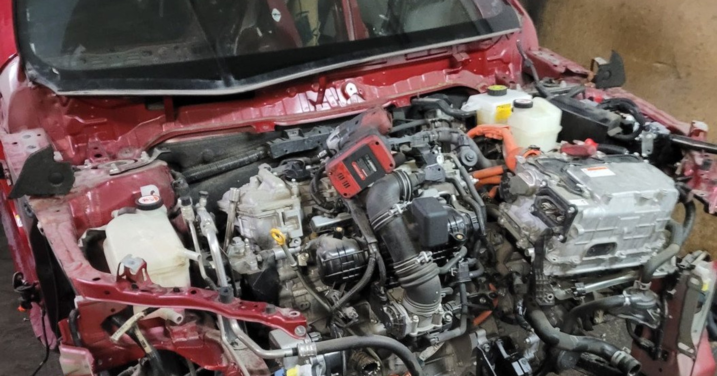 rozkręcana Toyota