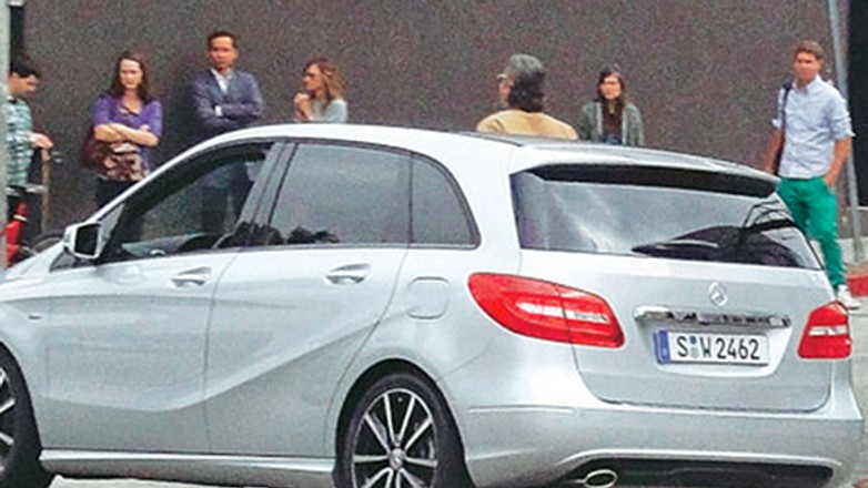 Nowy Mercedes Klasy B przyłapany