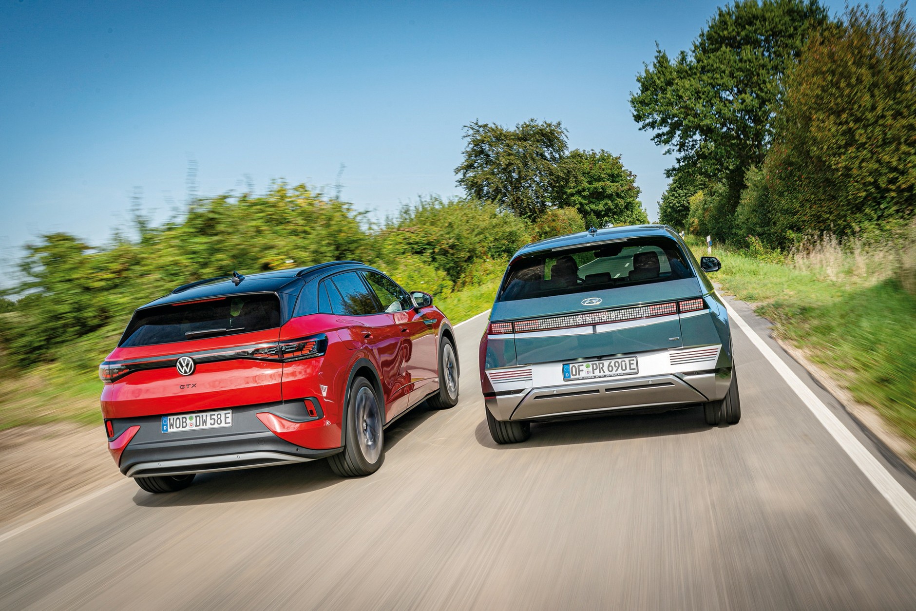 Hyundai Ioniq 5 i Volkswagen ID.4