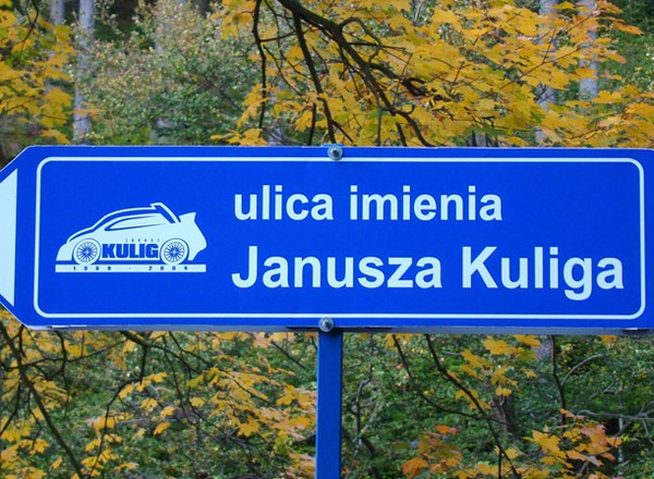 Janusz Kulig patronem ulicy w Walimiu