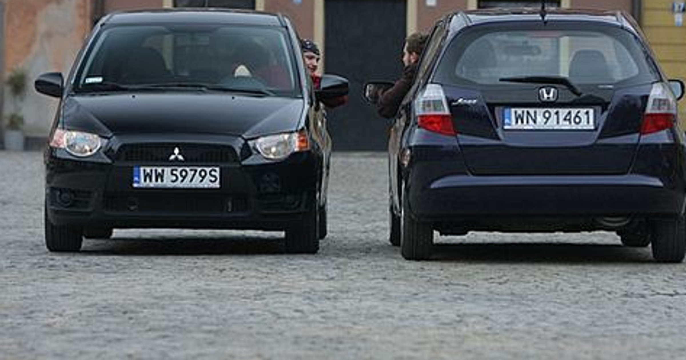 Honda Jazz kontra Mitsubishi Colt - Jazz na celowniku Colta