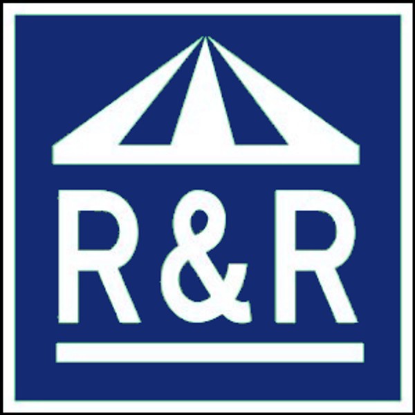 Znak R&R - wersja niebieska
