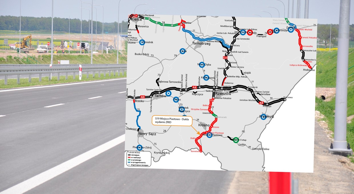 Droga S19 Via Carpatia wydłuży się o kolejne 10 km [MAPA]