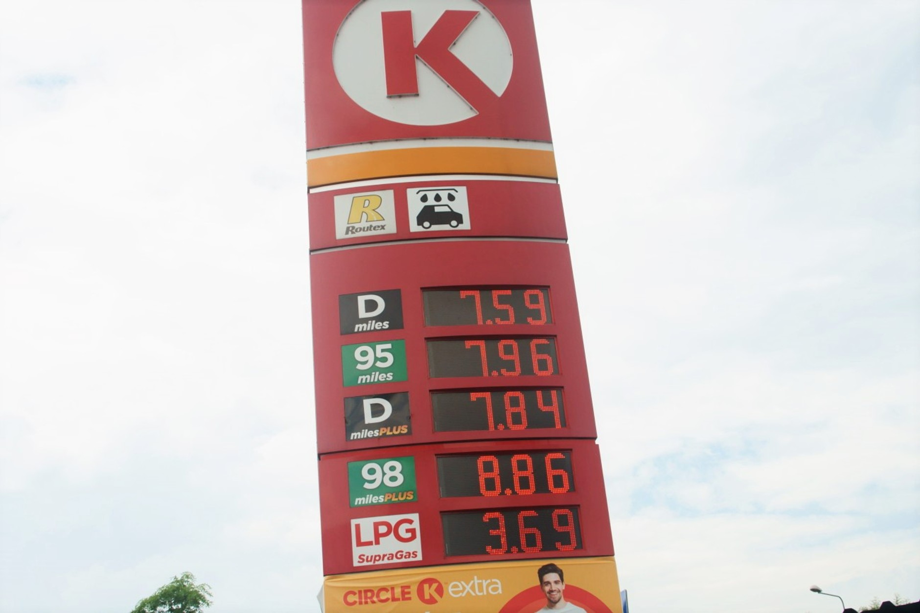 Ceny paliw na stacji Circle K w Warszawie (7.06.2022)
