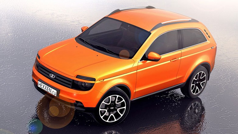 Łada Niva - wizualizacja