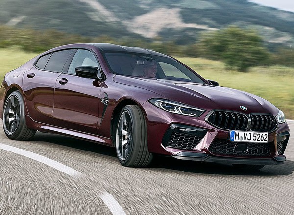 BMW M8 Gran Coupé - tak jeździ sportowa limuzyna