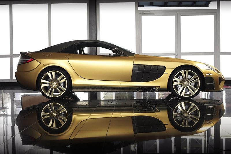 Mansory Renovatio – SLR prawie ze złota (+ tapety)
