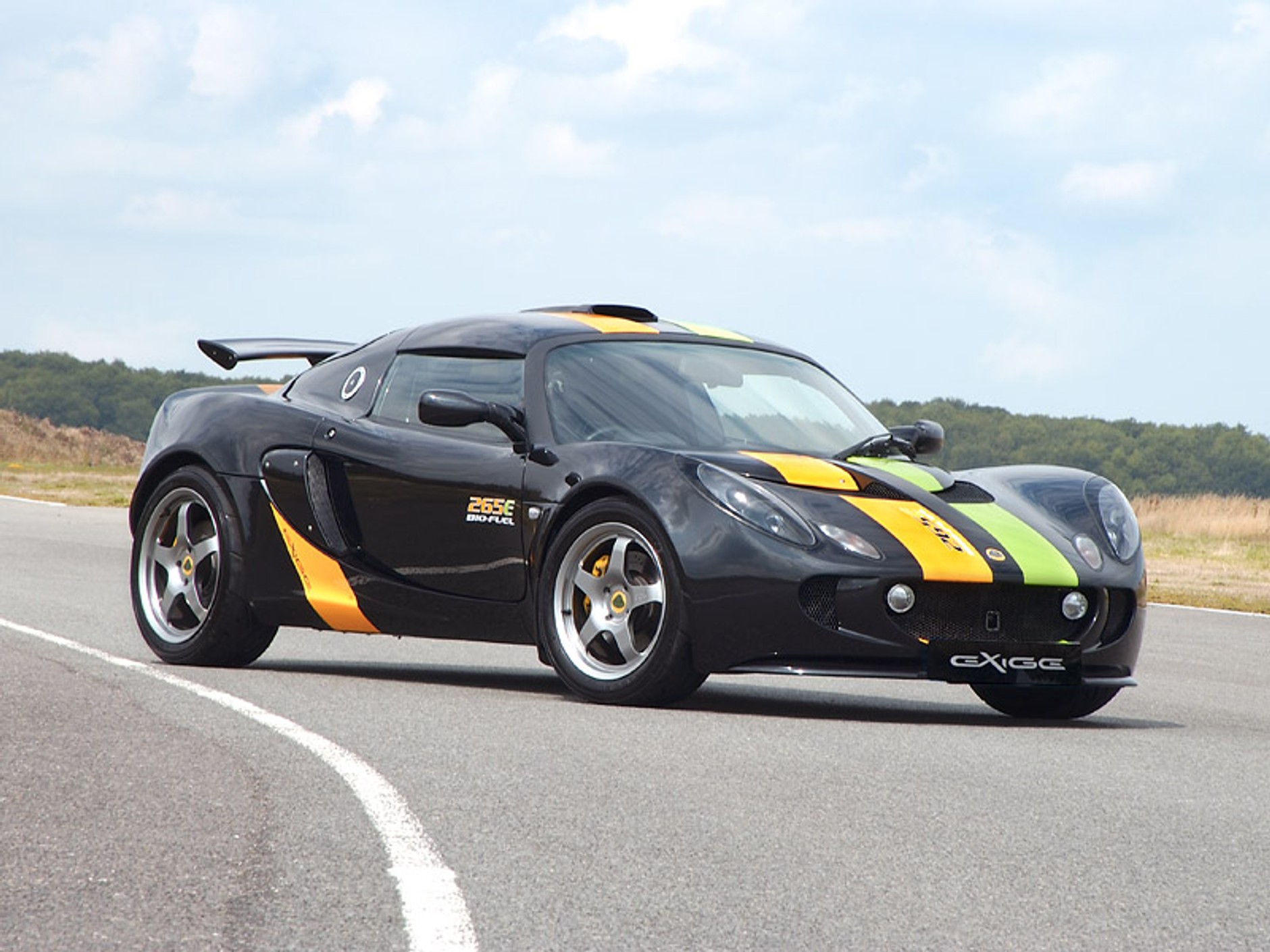 Lotus Exige 265E: E jak etanol