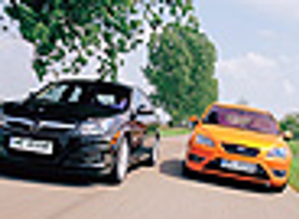 Opel Vectra GTS, Ford Focus ST - Odmienne pomysły na dużą moc