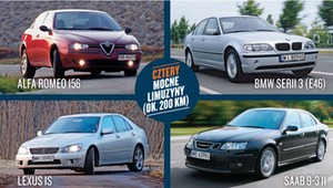 Alfa Romeo 156 kontra BMW serii 3, Lexus IS i Saab 9-3 - dużo radości za małą kasę