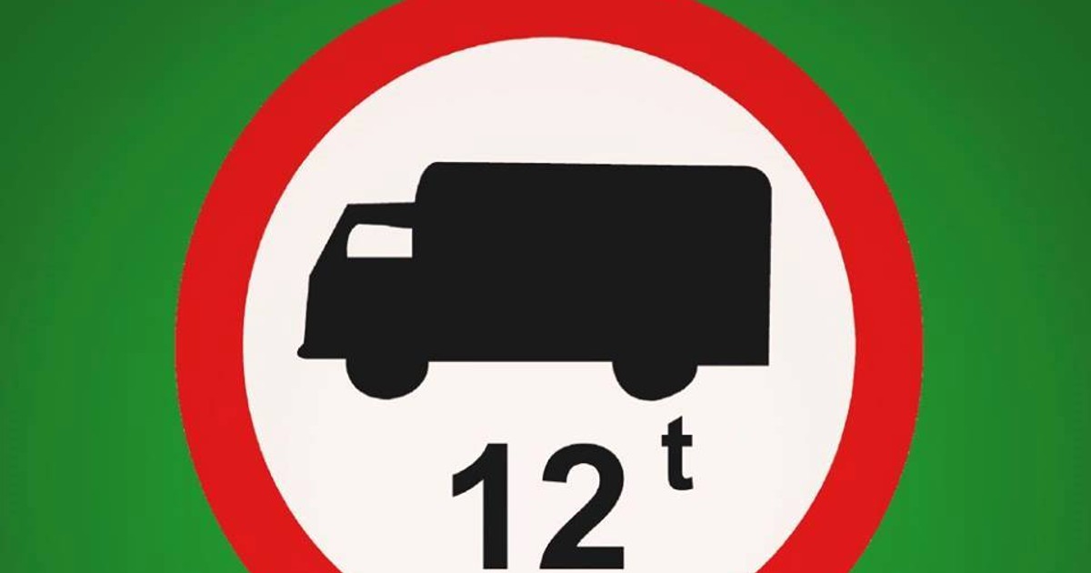 Zakaz jazdy ciężarówek