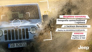 Fujifilm i Jeep zapraszają na cykl bezpłatnych warsztatów z fotografii rajdowej