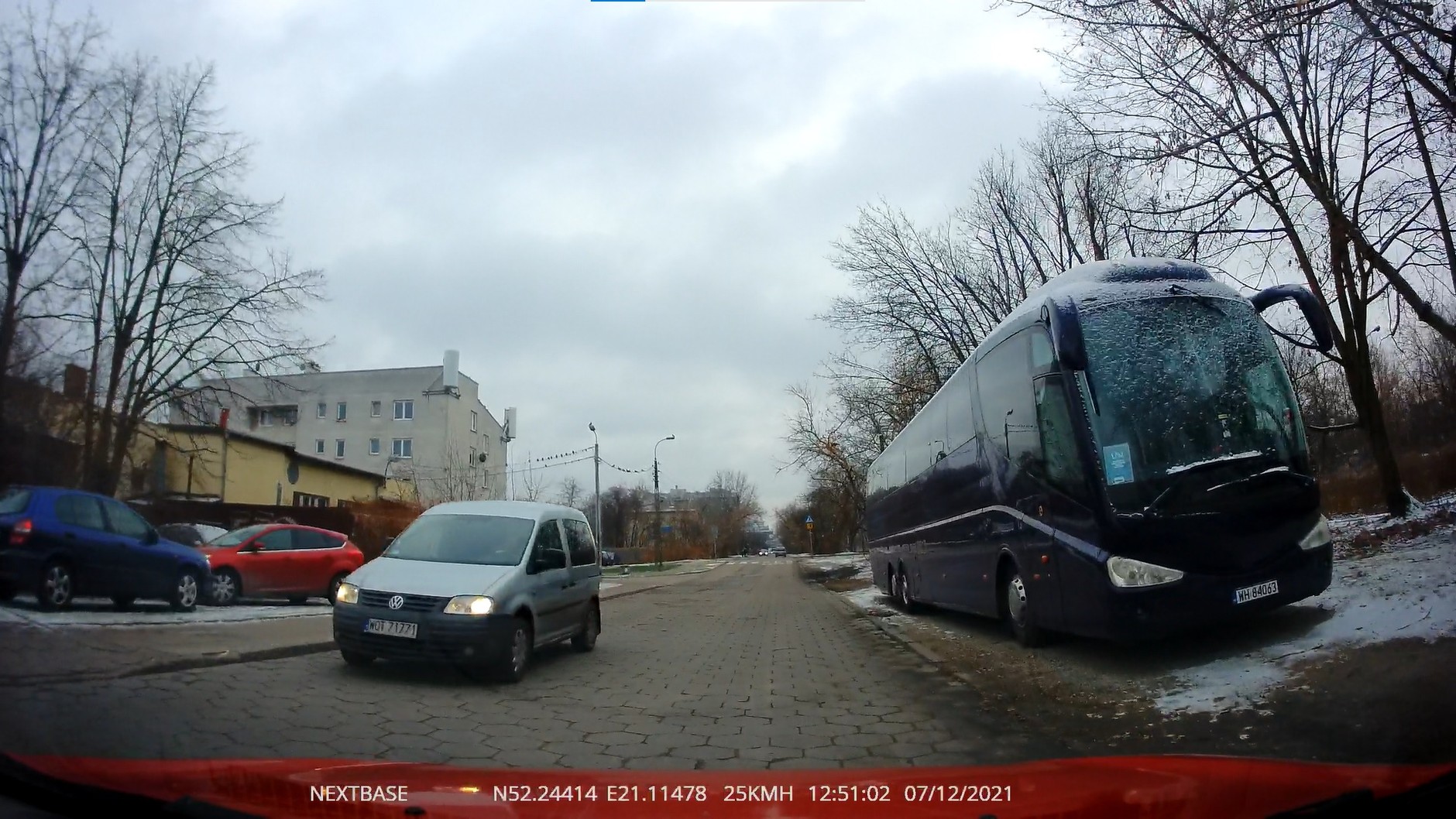 Zrzut ekranu nagrania w dzień