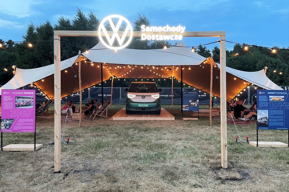 Volkswagen ID. Buzz na festiwalu Salt Wave w Jastarni