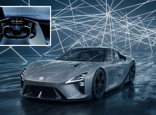 Lexus sięgnął po legendę. Oto LFA Concept. Nie ma V10, bo jest... sportowym elektrykiem