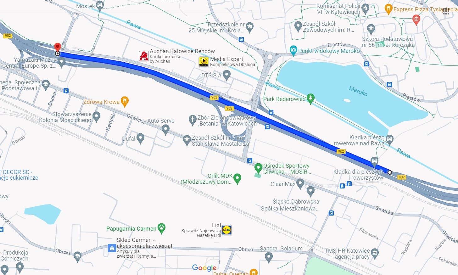 Ten fragment "deteeśki" zostanie objęty odcinkowym pomiarem prędkości