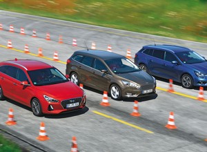 3 x kombi z dieslem: nowy Hyundai i30 kontra Ford Focus i Renault Megane