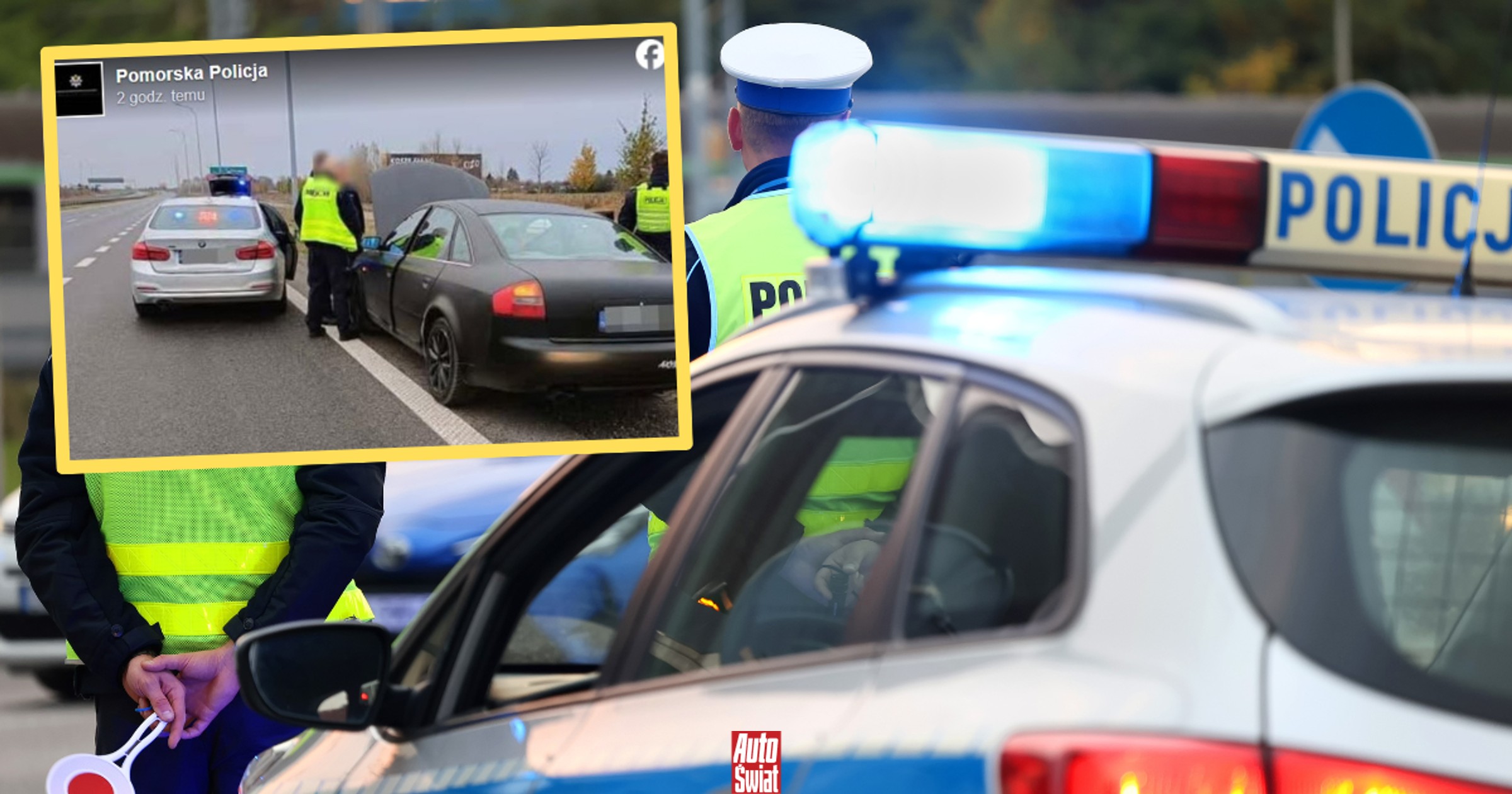 Policja z Gdańska ruszyła w pościg za rozpędzonym audi. Zaskakująca kara dla kierowcy